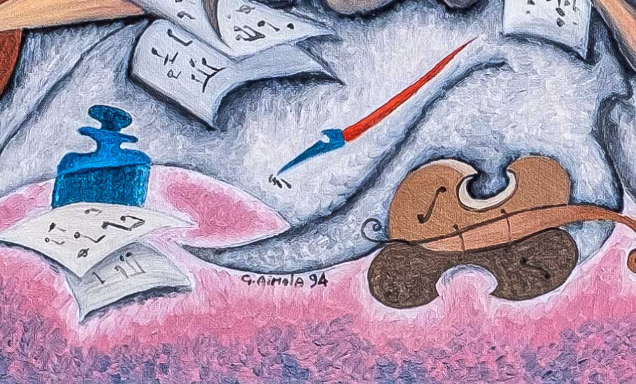 aspettando l'ispirazione giorgio aimola