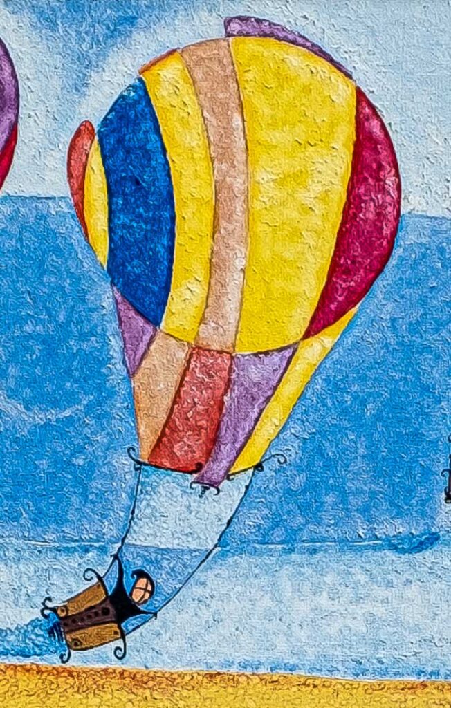 L'Arrivo Delle Mongolfiere Giorgio Aimola