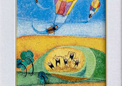 L'Arrivo Delle Mongolfiere Giorgio Aimola